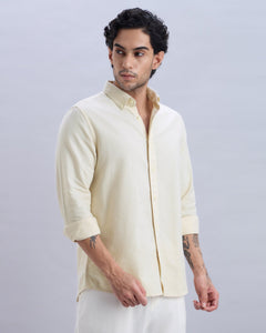 Ivory Linen Shirt