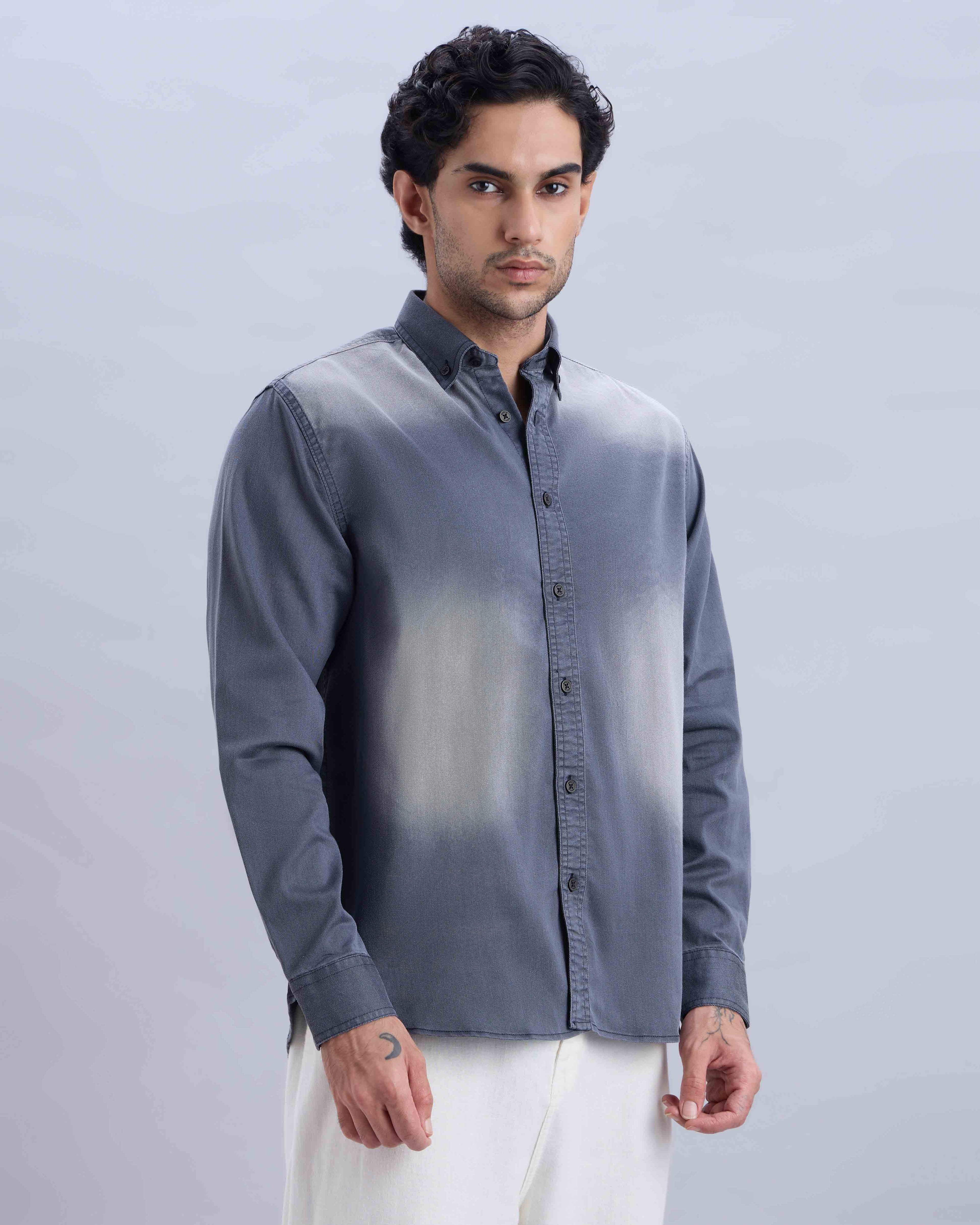 Wash Denim Shirt